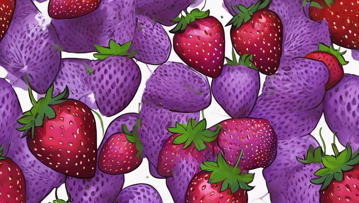 Exploring the Fascinating World of Purple Strawberries