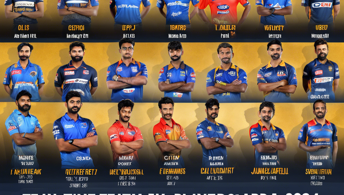 2024 GT IPL Team: Complete List of Players